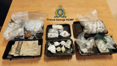 Photo of the black cases and their contents