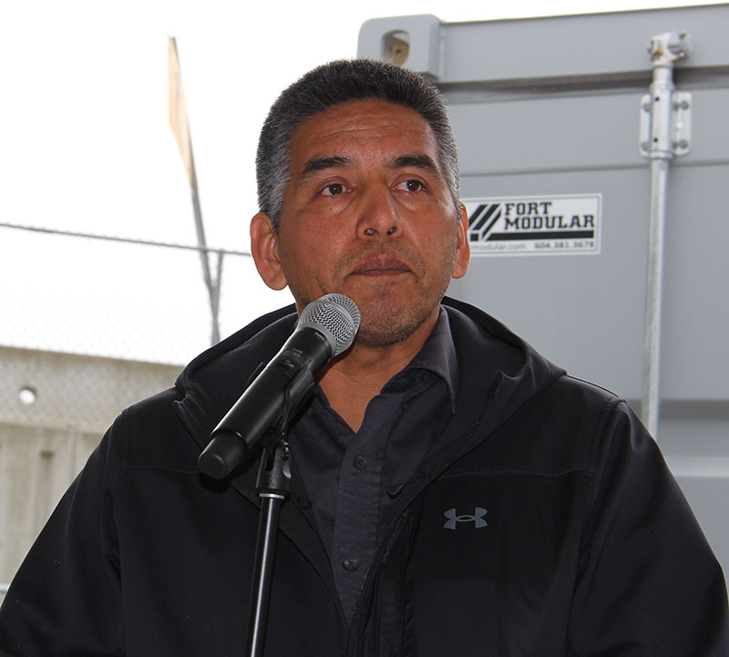 Photo of Chief Niakia Hanna of the Lytton First Nation