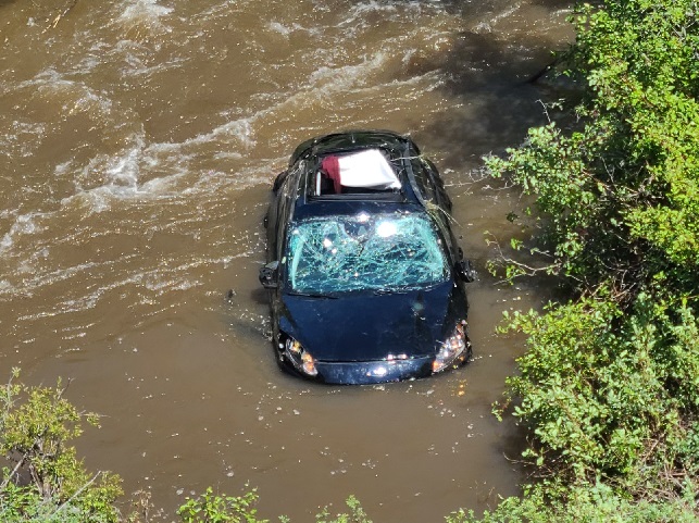 Close up of car in Hat Creek