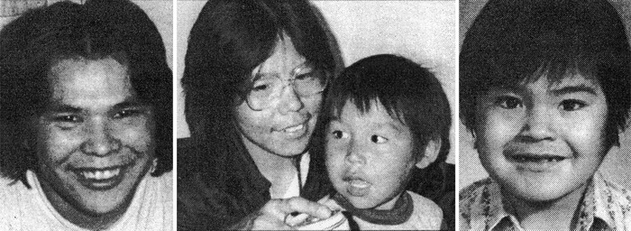 Collage d&rsquo;images des membres de la famille Jack (Ronald, Doreen, Russell et Ryan).