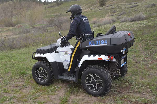 Photo of ATV used in arrest