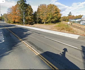 Photo de l&rsquo;endroit o&ugrave; le corps de M. Harland a &eacute;t&eacute; retrouv&eacute;.