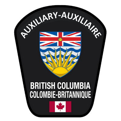 Picture of the new RCMP Auxiliary badge for British Columbia.