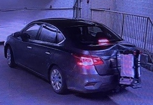 photo of suspect vehilce from rear