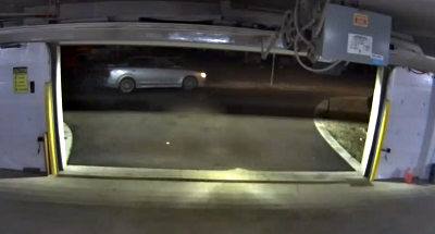 Suspect vehicle is described as a silver Subaru Impreza or WRX with a dent in the driver side door