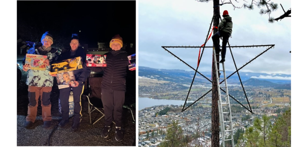 Cst. Parish and children, lake Country Star