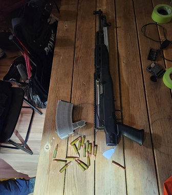 Rifle and ammunition 