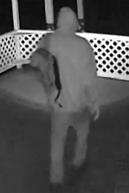 Person with a back pack