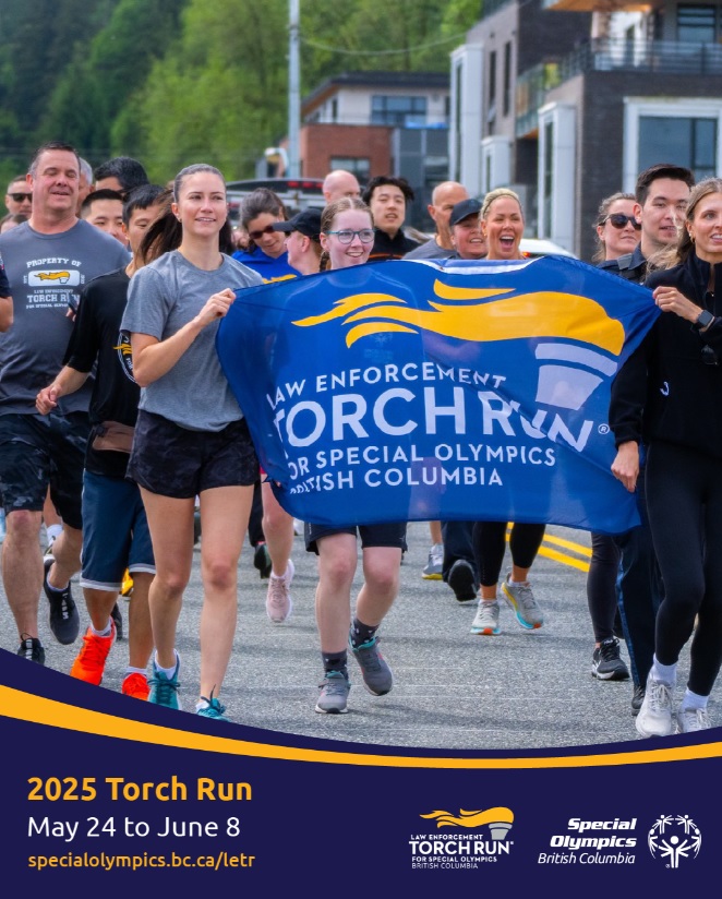 Advertisement for 2025 Torch Run event