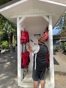 Cleansing and blessing of the loaner station