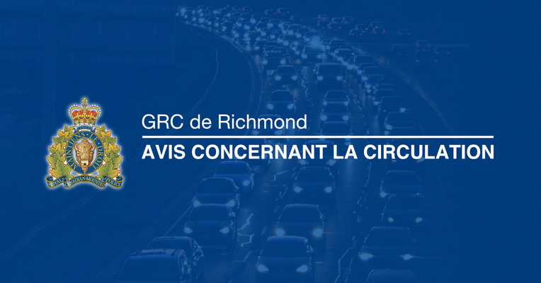 GRC de Richmond avis concernant la circulation