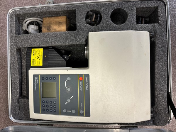 Scanner in it's case