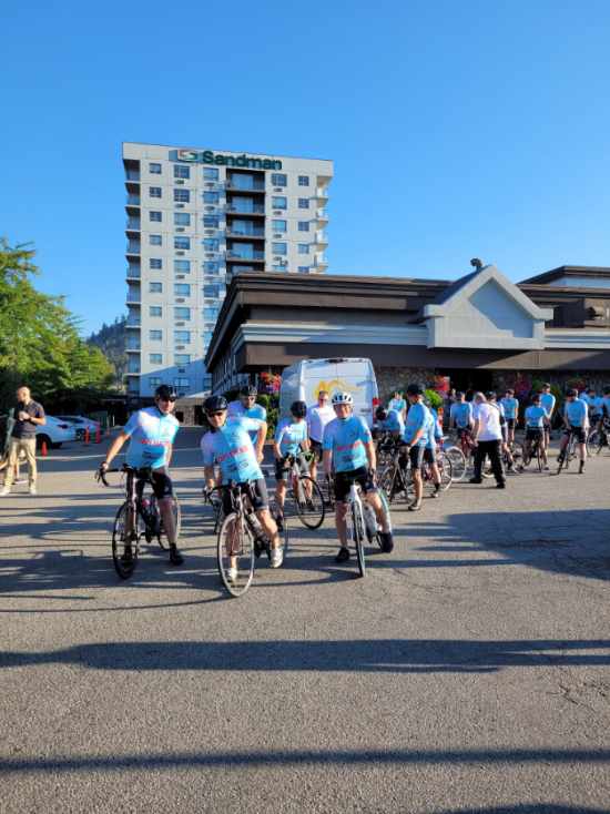 photo of cops for kids bike riders