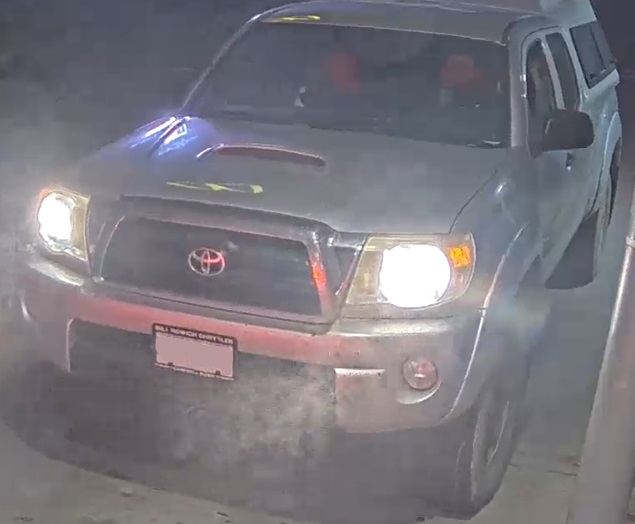 silver Toyota Tacoma