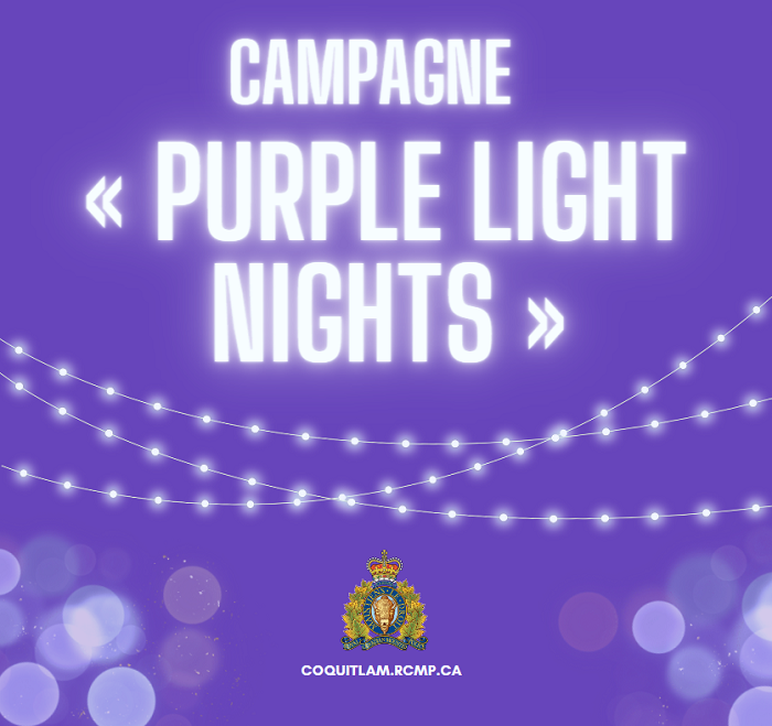 Image de la campagne &laquo; Purple Light Nights &raquo;