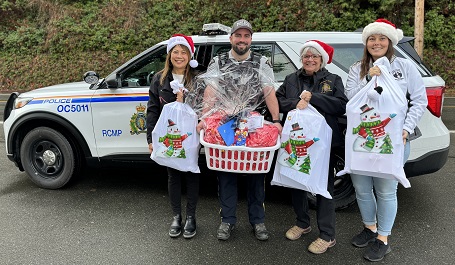 hampers being delivered
